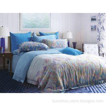 Elegant Soft Home Tencel Lyocell Bedding Sets Dry Comfort F